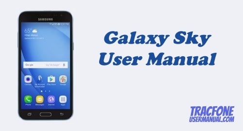 Samsung Galaxy Sky Manual Download